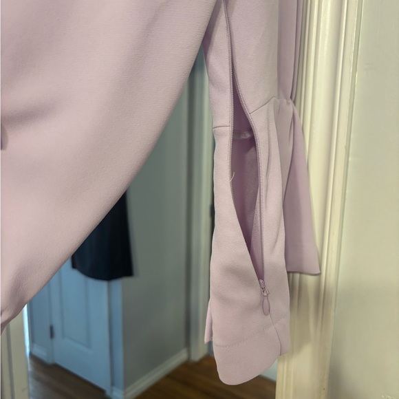 J. Crew Light Purple Wrap Blouse - Picture 3 of 6
